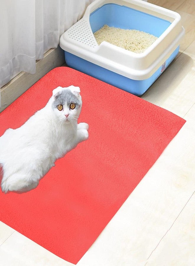 Trance Waterproof Pet Training Pads | Reusable Pee Pad for Dogs Cats Puppy and Pets | Washable Pet Dry Sheet | Potty Trainer | Soft and Hypo-Allergenic (Large, Size 1.4 x 1 m | 140 x 100 Cms, Coral) - Image 2